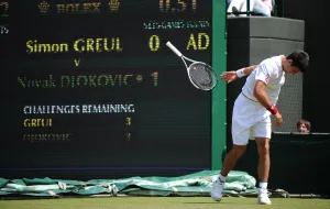 Novak Djokovic Slams Down His Racquet Novak Djokovic Slams Down His Racquet