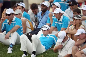 Oliver Wilson, Garcia & Nick Faldo