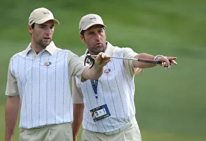 Oliver Wilson & Olazabal On 16th