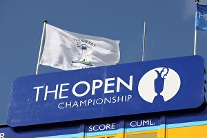Ayrshire Prints: The Open Sign & Turnberry Flag