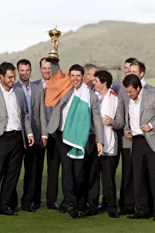 Irish Prints: Padraig Harrington Does An Irish Jigg