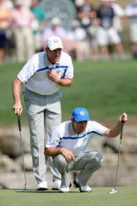 Padraig Harrington & Robert Karlsson Padraig Harrington