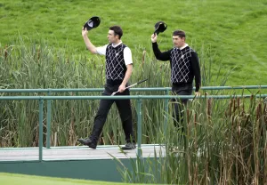 Padraig Prints: Padraig Harrington & Ross Fisher