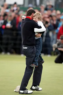 Champion Prints: Padraig Harrington & Son Paddy