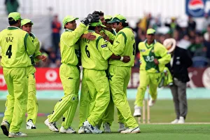 Wicket Prints: Pakistan Celebrate Wicket