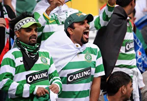 Fans Prints: Pakistan Fans With Celtic Shirt
