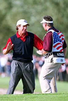 Paul Azinger & Caddie