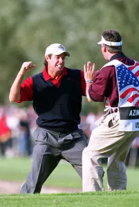 Paul Azinger & Caddie