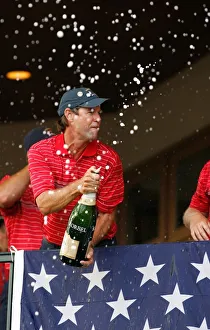 Azinger Prints: Paul Azinger Sprays Champagne