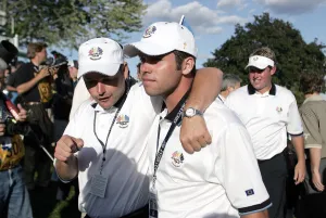 Paul Casey & Caddy