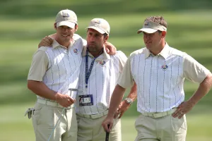 Maria Prints: Paul Casey, Jose Maria Olazabal & Lee Westwood Paul Casey