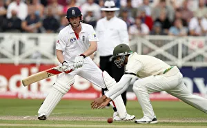 Npower Prints: Paul Collingwood Watches Some Sloppy Fielding