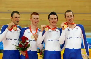 Paul Manning, Ed Clancy, Thomas Geraint & Bradley Wiggin
