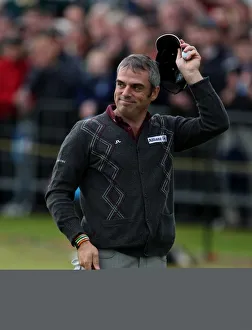 Carnoustie Prints: Paul Mcginley On The 18th