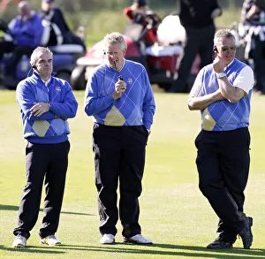 Montgomerie Prints: Paul Mcginley, Colin Montgomerie & Darren Clarke Paul Mcg