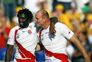 Dallaglio Prints: Paul Sackey & Lawrence Dallaglio