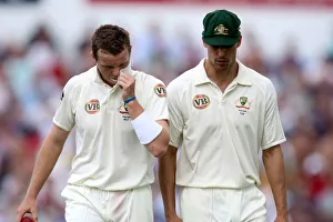 Peter Prints: Peter Siddle & Mitchell Johnson