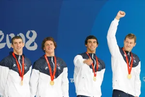 Phelps Prints: Phelps, Lochte, Berens & Vanderkaay