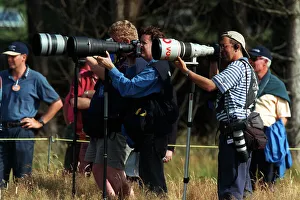Photographers Prints: Photographers At British Open