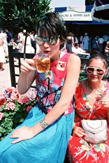 Lawn Prints: Pimms Drinkers