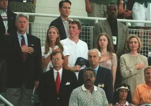 Family Prints: President Clinton & Family