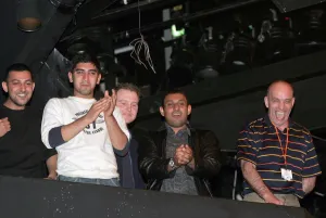 Expression Prints: Prince Naseem Applauds Ronnie