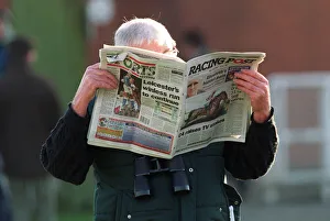 Post Prints: Racegoer Reading Racing Post