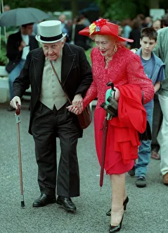 French Prints: Racegoers At French Derby 95