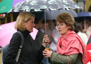 Rain Prints: Rain & Pims At Wimbledon