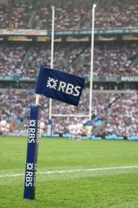 Rbs Six Nations Sponsor Flag & Goal Post