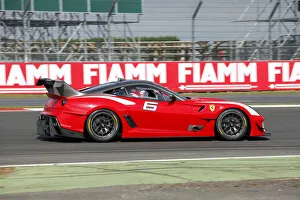 Track Prints: Red Car 6 Ferrari 599xx Car