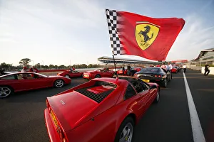 Cars Prints: Red Ferrari 328 & Other Ferrari S