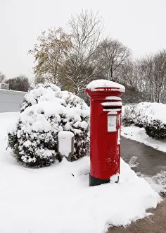 Yorkshire Prints: Red Post Box
