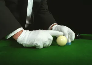 Referee Prints: Referee Places The White Ball