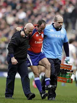 Injured Prints: Referee Romaine Poite Limps Off Injured