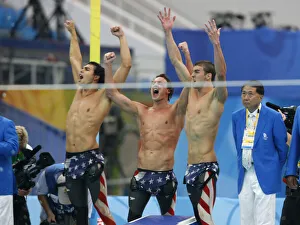 Ricky Berens, Ryan Lochte & Michael Phelps Ricky Berens, Ryan Lochte & Michael Phelps