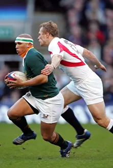 Lewsey Prints: Ricky Januarie & Josh Lewsey