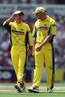 Ponting Prints: Ricky Ponting & Andrew Symonds