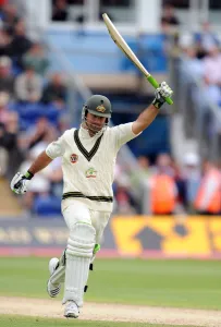 Ponting Prints: Ricky Ponting Celebrates 100