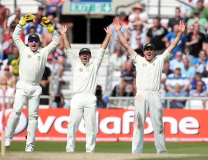 Ponting Prints: Ricky Ponting & Marcus North Celebrate