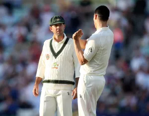 Ponting Prints: Ricky Ponting & Mitchel Johnson