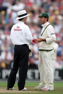 Ricky Ponting, Umpire & Billy Bowden