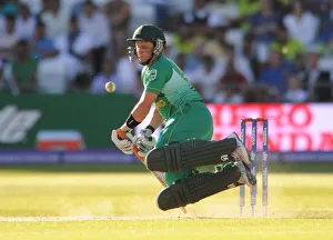 Roelof Prints: Roelof Van Der Merwe Knocked Off His Feet With Ball