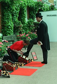 Ascot Prints: Royal Ascot Shoeshine