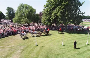 Ascot Prints: The Royal Procession Arrives
