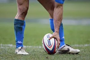 Italy Prints: Rugby Ball & Penalty Kick