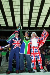 Fans Prints: Rugby Fans At Twickenham