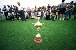 Ryder Cup Trophy At Photocall