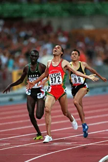 Salah Prints: Salah Hissou Wins 5000m Final