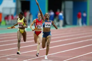 Baton Prints: Sanya Richards